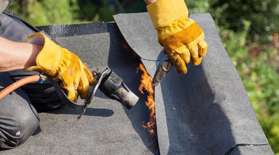 Professional flood damage restoration services in Laverne, OK